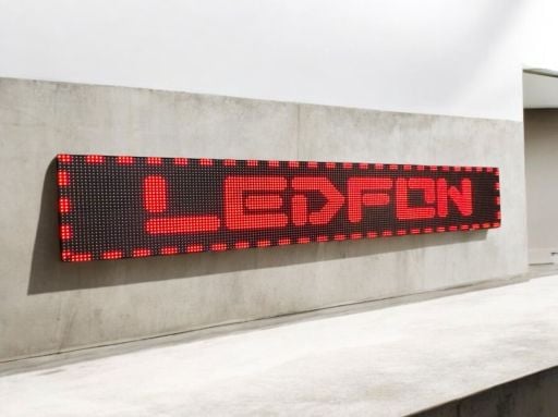 Led Kayan Yazı